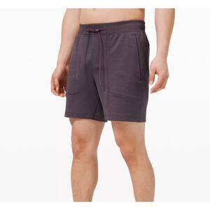 Lululemon Textured Tech Short Purple 6” L